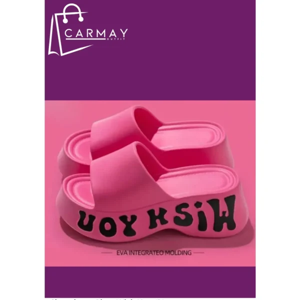 Chancletas Altas Wish You