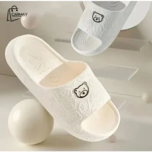 Chancletas Osito Blancas