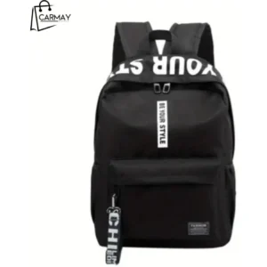 Mochila Negra Be Your Style