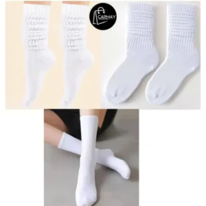 Medias Altas Blancas