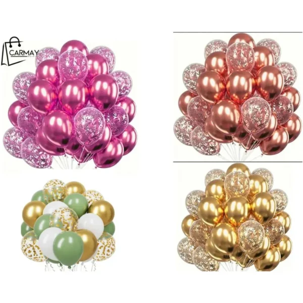 Paq 20 Globos Confeti