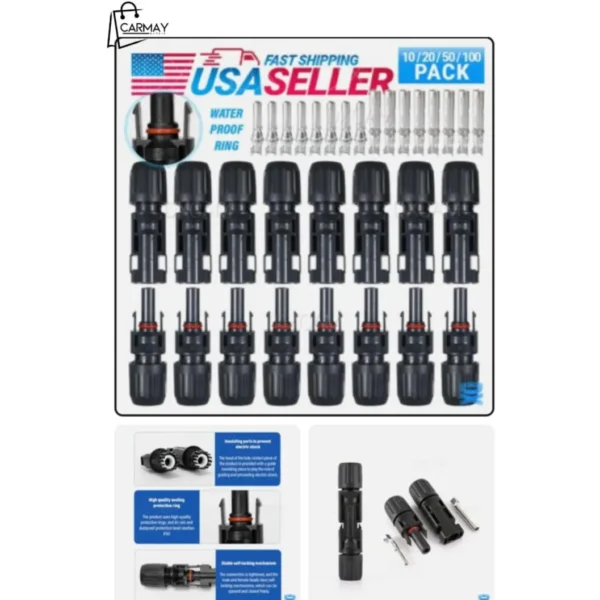 Conector Mc4 Para Panel Solar