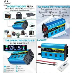 Inverter 12v 2000/4000w Liyuan