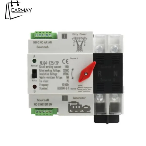 Interruptor Transferencia 100a 220v