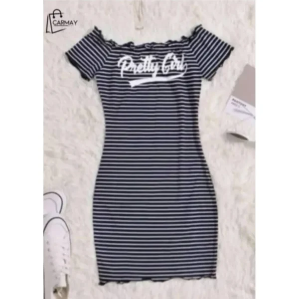 Vestido Rayas Pretty Girl