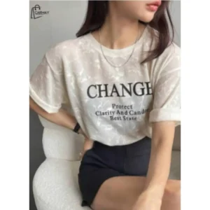 Pulover Beige Change