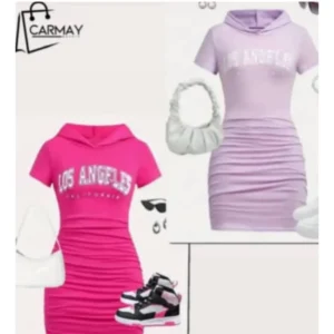 Vestido Los Angeles Con Manga