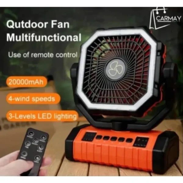 Ventilador Recargable F6