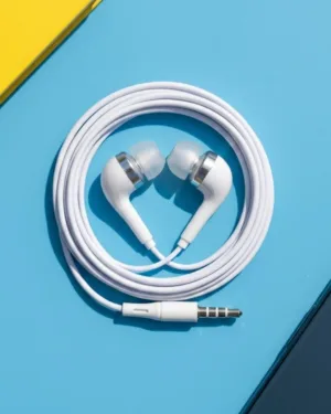 AUDIFONOS BLANCO SENCILLO CABLE