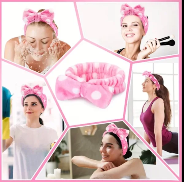 DIADEMA ROSA PARA SPA