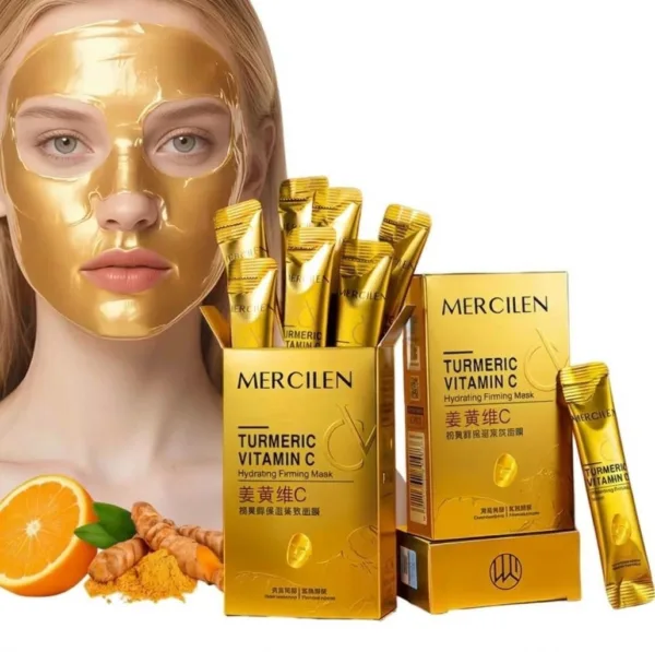 MASCARILLA FACIAL DESPRENDIBLE TURMERIC