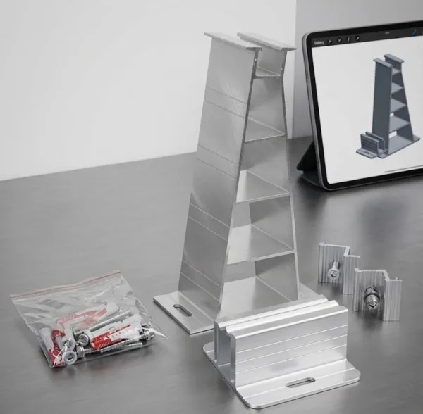 ESTRUCTURA BASE PARA PANEL (FIJA)
