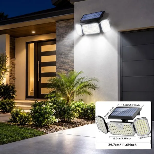 LAMPARA SOLAR 2500 LUMEN