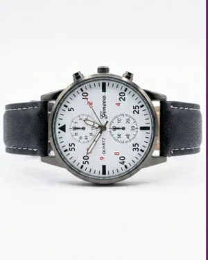 RELOJ CON CORREA DE CUERO