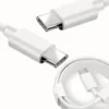 CABLE BLANCO TIPO C A TIPO C