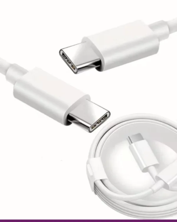 CABLE BLANCO TIPO C A TIPO C