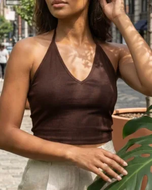 BLUSA CON SUJETADOR INCORPORADO