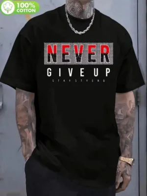 PULOVER NEVER GIVE UP